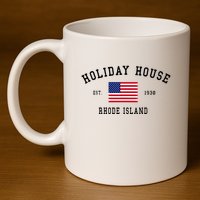 Holiday House Est 1930 Rhode Island 11oz C Handle Ceramic Mug