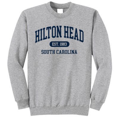 Hilton Head Est 1983 South Carolina Retro Vintage Tall Sweatshirt