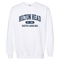 Hilton Head Est 1983 South Carolina Retro Vintage Garment-Dyed Sweatshirt