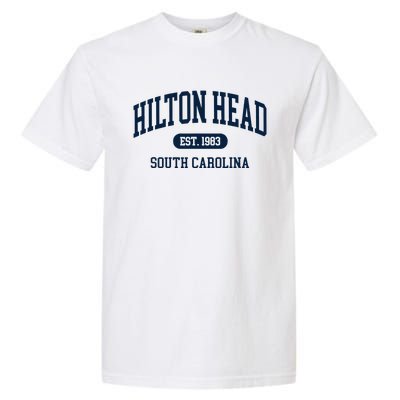 Hilton Head Est 1983 South Carolina Retro Vintage Garment-Dyed Heavyweight T-Shirt