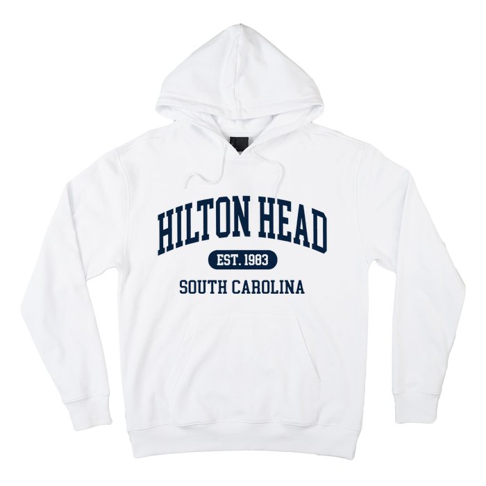 Hilton Head Est 1983 South Carolina Retro Vintage Hoodie