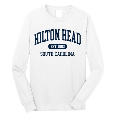 Hilton Head Est 1983 South Carolina Retro Vintage Long Sleeve Shirt