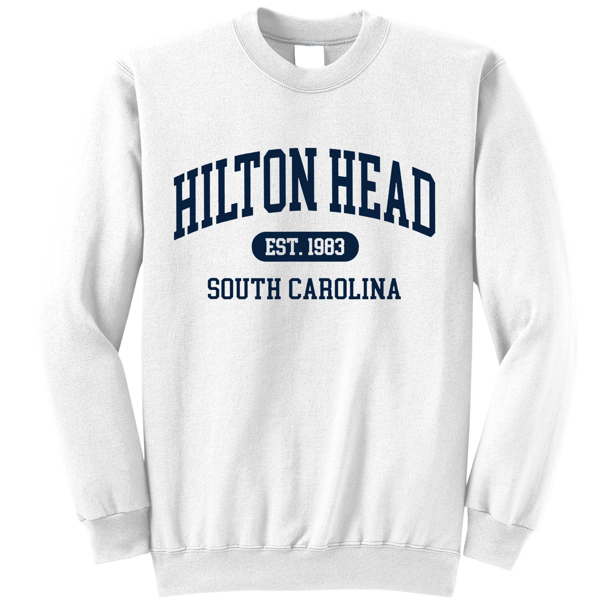 Hilton Head Est 1983 South Carolina Retro Vintage Sweatshirt