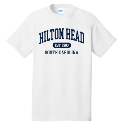 Hilton Head Est 1983 South Carolina Retro Vintage Tall T-Shirt