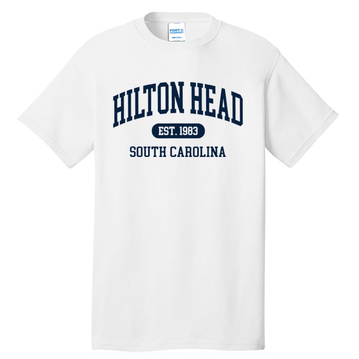 Hilton Head Est 1983 South Carolina Retro Vintage Tall T-Shirt