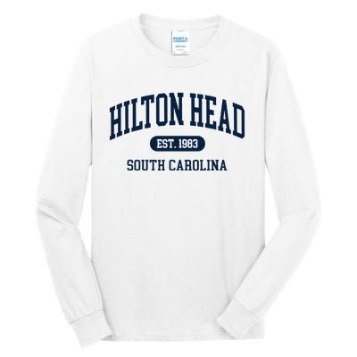 Hilton Head Est 1983 South Carolina Retro Vintage Tall Long Sleeve T-Shirt