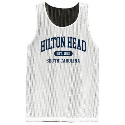 Hilton Head Est 1983 South Carolina Retro Vintage Mesh Reversible Basketball Jersey Tank