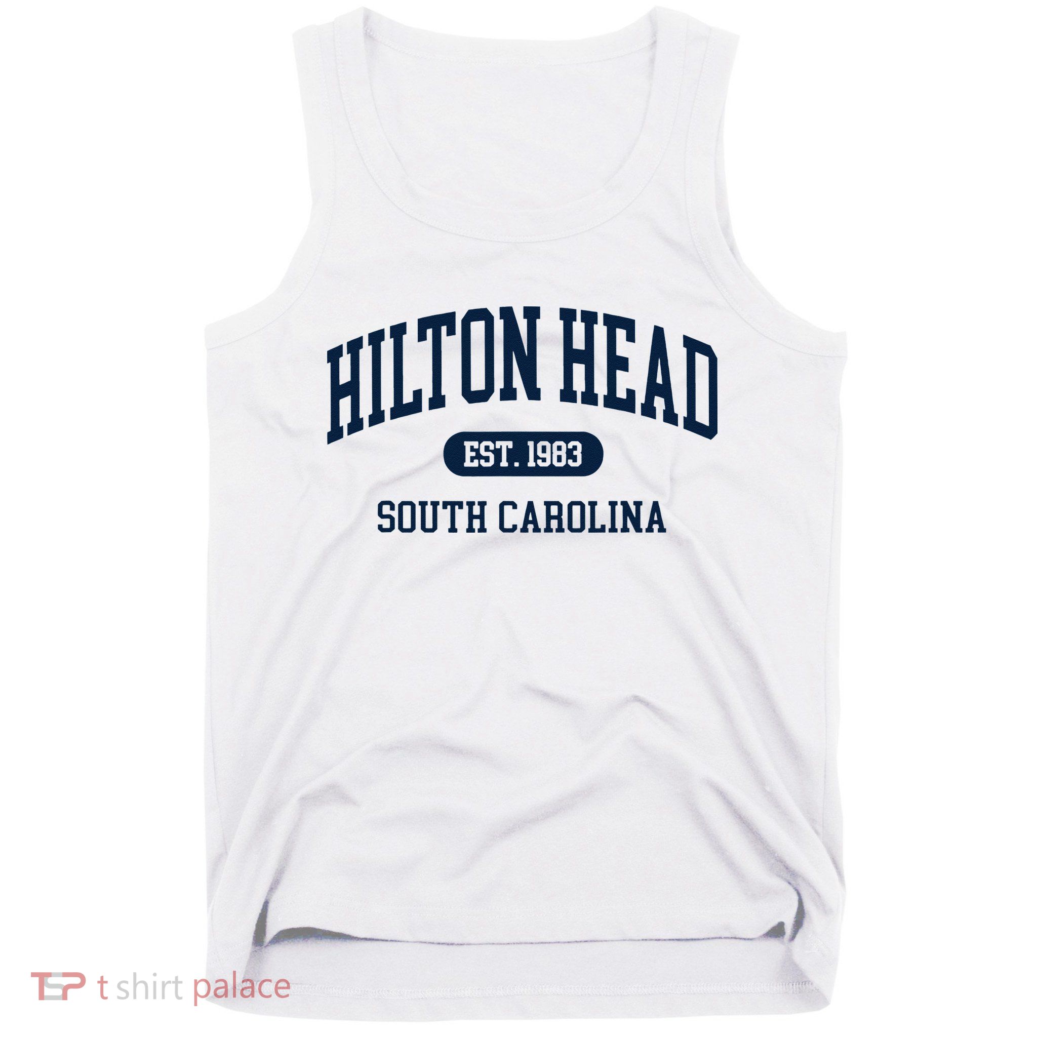Hilton Head Est 1983 South Carolina Retro Vintage Tank Top
