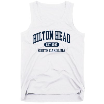 Hilton Head Est 1983 South Carolina Retro Vintage Tank Top