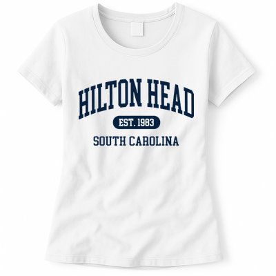Hilton Head Est 1983 South Carolina Retro Vintage Womens T-Shirt