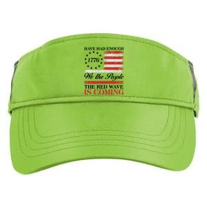 Have Had Enough We The People The Red Wave Is Coming Adult Drive Performance Visor