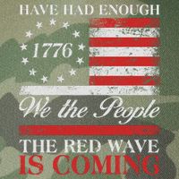 Have Had Enough We The People The Red Wave Is Coming Legacy Tie Dye Trucker Hat