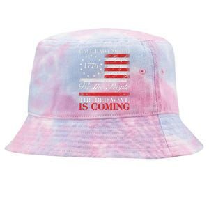 Have Had Enough We The People The Red Wave Is Coming Tie-Dyed Bucket Hat