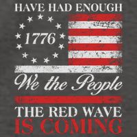 Have Had Enough We The People The Red Wave Is Coming Vector Backpack