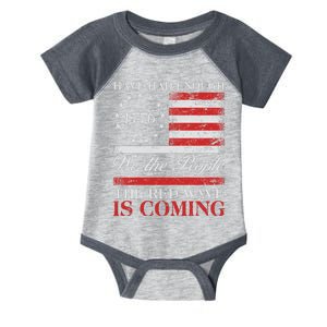 Have Had Enough We The People The Red Wave Is Coming Infant Baby Jersey Bodysuit