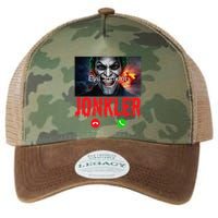 Humor Halloween Evil Jonkler Is Calling Evil Jonkler Legacy Tie Dye Trucker Hat