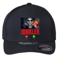 Humor Halloween Evil Jonkler Is Calling Evil Jonkler Flexfit Unipanel Trucker Cap
