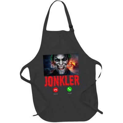Humor Halloween Evil Jonkler Is Calling Evil Jonkler Apron