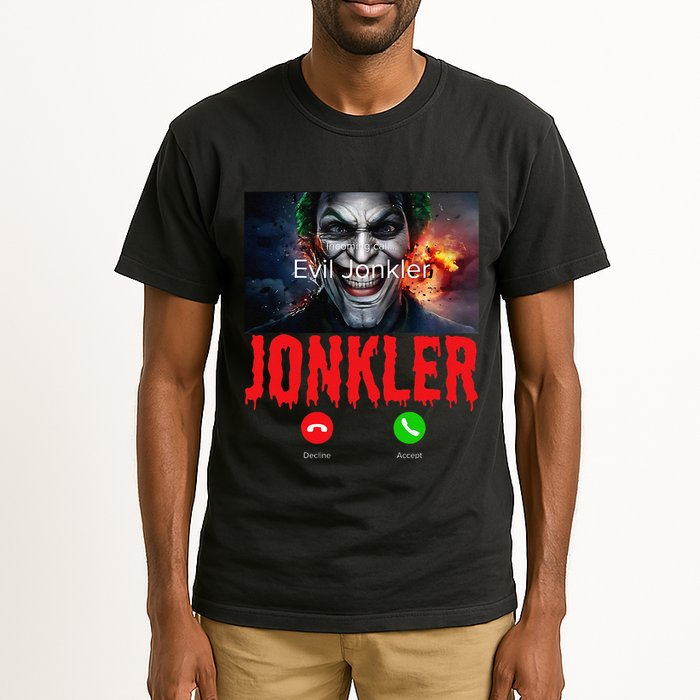 Humor Halloween Evil Jonkler Is Calling Evil Jonkler Tall T-Shirt