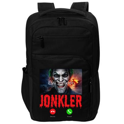 Humor Halloween Evil Jonkler Is Calling Evil Jonkler Impact Tech Backpack