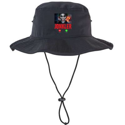 Humor Halloween Evil Jonkler Is Calling Evil Jonkler Bucket Hat
