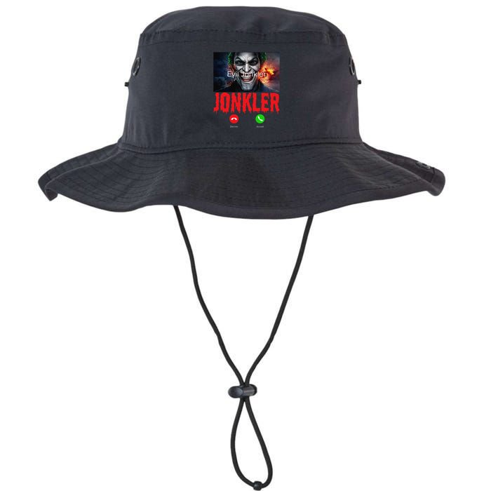 Humor Halloween Evil Jonkler Is Calling Evil Jonkler Bucket Hat