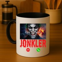 Humor Halloween Evil Jonkler Is Calling Evil Jonkler Mug