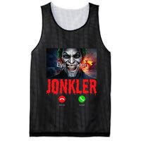Humor Halloween Evil Jonkler Is Calling Evil Jonkler Mesh Reversible Basketball Jersey Tank