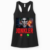 Humor Halloween Evil Jonkler Is Calling Evil Jonkler Womens Tank Top