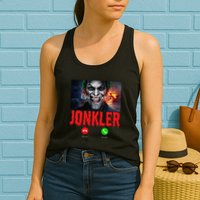 Humor Halloween Evil Jonkler Is Calling Evil Jonkler Womens Tank Top