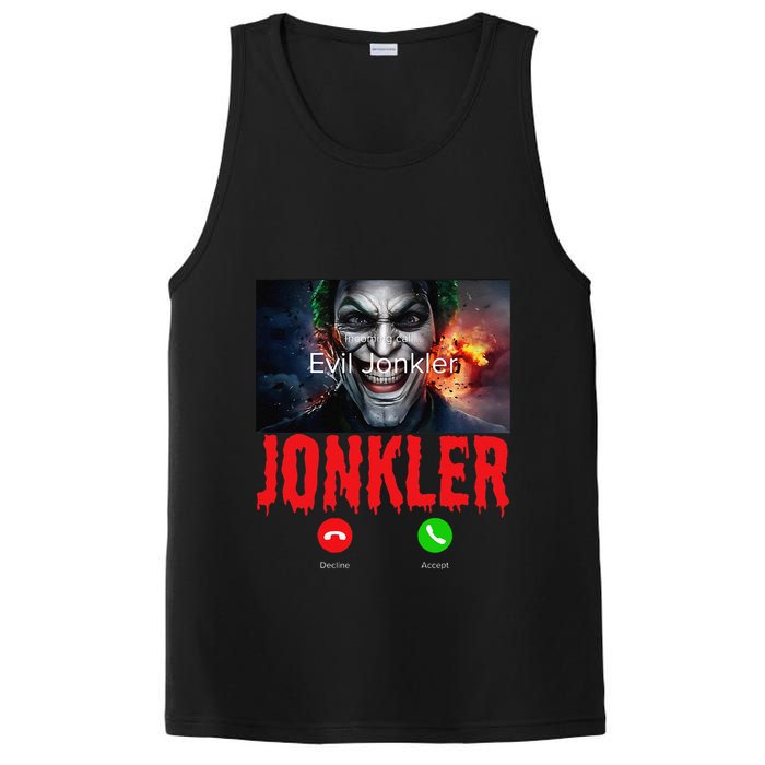 Humor Halloween Evil Jonkler Is Calling Evil Jonkler PosiCharge Competitor Tank