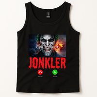 Humor Halloween Evil Jonkler Is Calling Evil Jonkler Tank Top