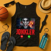 Humor Halloween Evil Jonkler Is Calling Evil Jonkler Tank Top