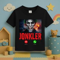 Humor Halloween Evil Jonkler Is Calling Evil Jonkler Toddler T-Shirt