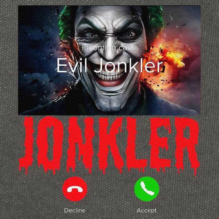 Humor Halloween Evil Jonkler Is Calling Evil Jonkler Cotton Canvas Backpack