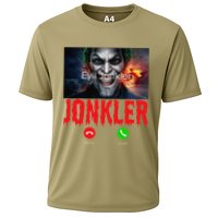Humor Halloween Evil Jonkler Is Calling Evil Jonkler Performance Shirt