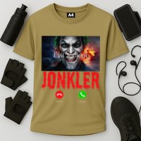 Humor Halloween Evil Jonkler Is Calling Evil Jonkler Performance Shirt