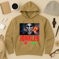 Humor Halloween Evil Jonkler Is Calling Evil Jonkler Hoodie