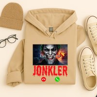 Humor Halloween Evil Jonkler Is Calling Evil Jonkler Hoodie