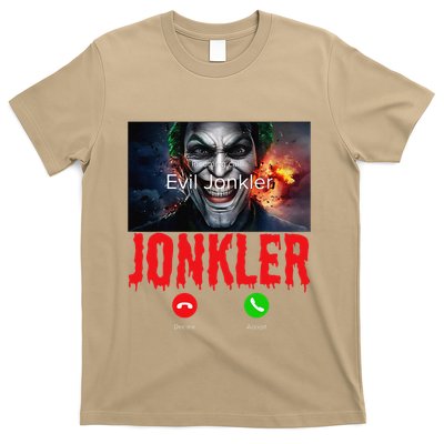 Humor Halloween Evil Jonkler Is Calling Evil Jonkler T-Shirt