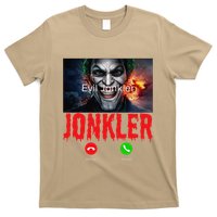 Humor Halloween Evil Jonkler Is Calling Evil Jonkler T-Shirt