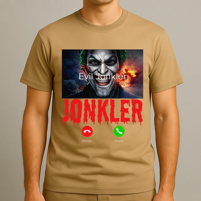 Humor Halloween Evil Jonkler Is Calling Evil Jonkler T-Shirt