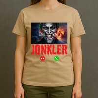 Humor Halloween Evil Jonkler Is Calling Evil Jonkler T-Shirt
