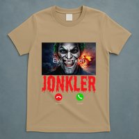 Humor Halloween Evil Jonkler Is Calling Evil Jonkler T-Shirt