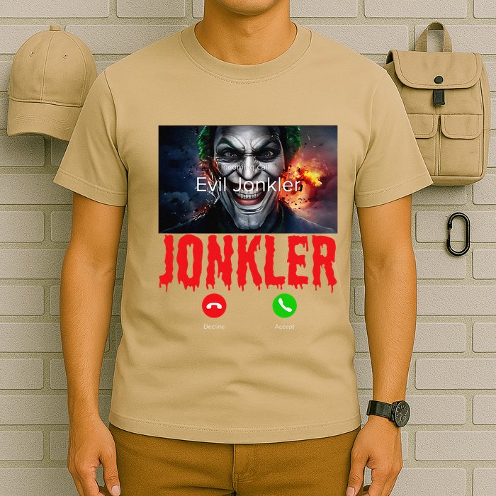 Humor Halloween Evil Jonkler Is Calling Evil Jonkler T-Shirt