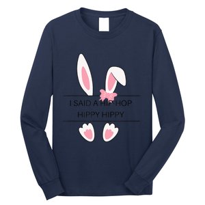 Hip Hop Easter Bunny Long Sleeve Shirt