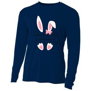 Hip Hop Easter Bunny Cooling Performance Long Sleeve Crew