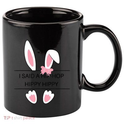 Hip Hop Easter Bunny 11oz C Handle Ceramic Mug