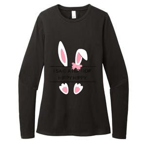 Hip Hop Easter Bunny Womens CVC Long Sleeve Shirt