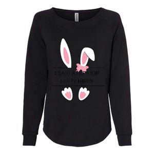 Hip Hop Easter Bunny Womens California Wash Sweatshirt